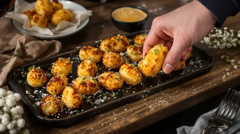 « J’en fais à chaque apéro d’hiver » : mes croquettes de chou-fleur dorées au four, légères, savoureuses et prêtes en 30 minutes