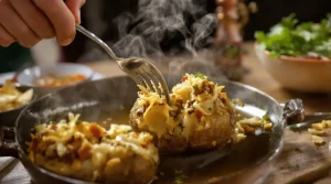 À la maison, ces pommes de terre farcies sont devenues notre recette préférée du vendredi