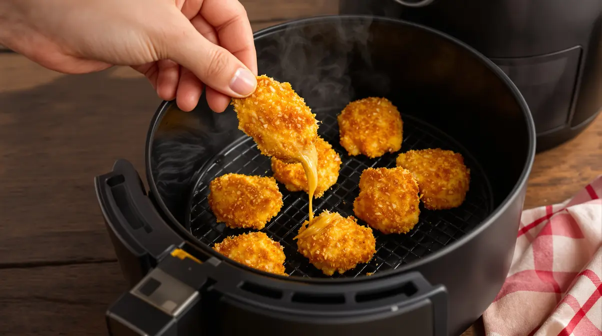 Nuggets de poulet à l’Airfryer : ma recette croustillante et dorée sans huile Nuggets de poulet à l’Airfryer : ma recette croustillante et dorée sans huile