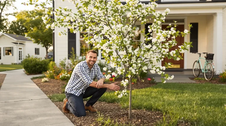 Petit jardin : les meilleurs arbres fruitiers pour sublimer votre devanture, selon notre experte Petit jardin : les meilleurs arbres fruitiers pour sublimer votre devanture, selon notre experte