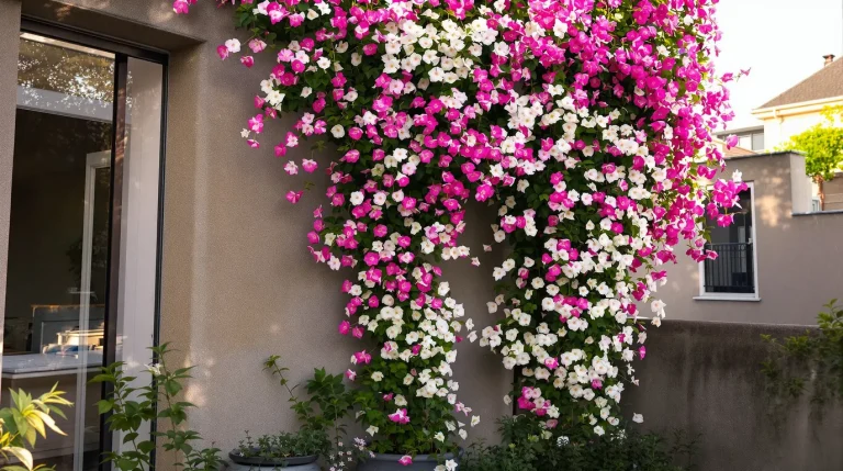 Petits jardins, balcons étroits : cette fleur grimpante ultra-compacte crée un vrai mur de fleurs Petits jardins, balcons étroits : cette fleur grimpante ultra-compacte crée un vrai mur de fleurs