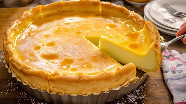 Plus rapide qu'un flan et aussi bon qu'en boulangerie : ma tarte express ultra fondante, moelleuse et gourmande