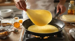 Pâte à crêpes de Christophe Michalak : le secret d'une recette ultra-légère, express sans repos et avec peu d’œufs